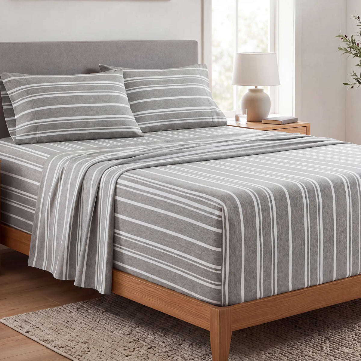 CGK | DeepFit Sheet Set – Extra Deep Pocket Sheet Set, Easily Fits 18-24 Inch Mattresses - Ultra Soft Wrinkle & Fade Resistant Fabric