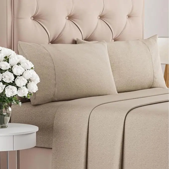CGK | Soft Essentials Sheet Set – 4 Piece Sheet Set, Easily Fits 8-16 Inch Mattresses - Ultra Soft Wrinkle & Fade Resistant Fabric