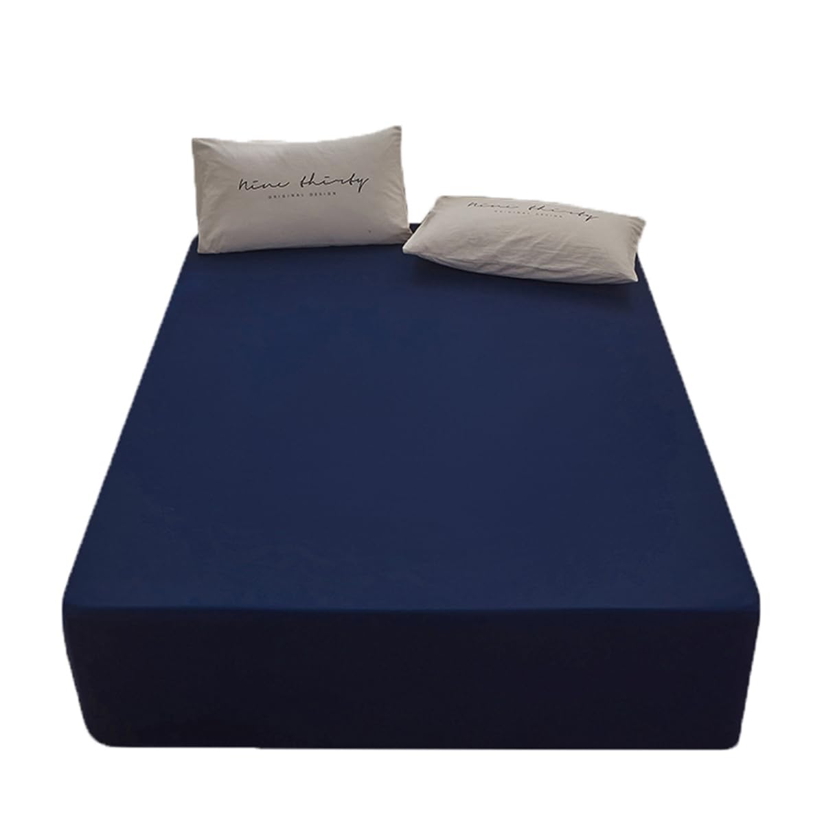 Bedding Queen Size Fitted Sheet Only- Bottom Mattress Fitted Sheet-Fits 15inches Deep Pocket Mattress-Soft and Microfibe-Shrinkage and Fade Resistantr-Easy Care-Dark Green
