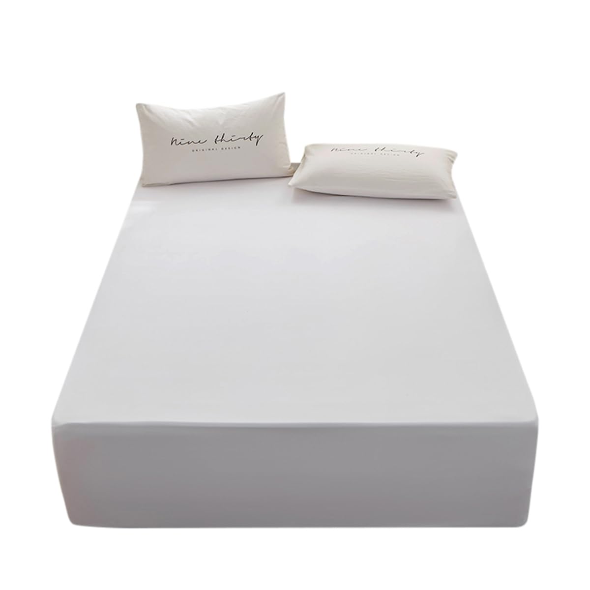 Bedding Queen Size Fitted Sheet Only- Bottom Mattress Fitted Sheet-Fits 15inches Deep Pocket Mattress-Soft and Microfibe-Shrinkage and Fade Resistantr-Easy Care-Dark Green