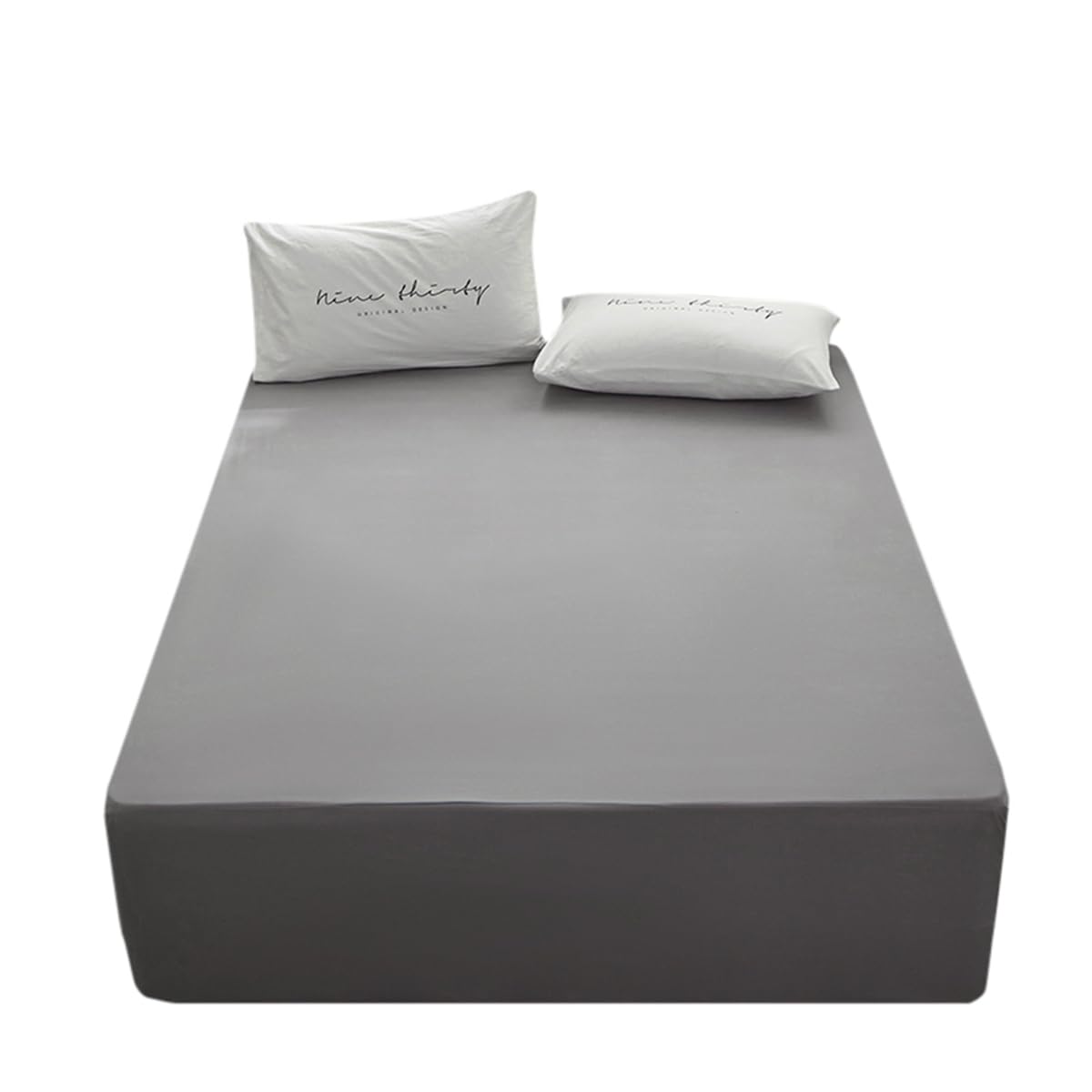 Bedding Queen Size Fitted Sheet Only- Bottom Mattress Fitted Sheet-Fits 15inches Deep Pocket Mattress-Soft and Microfibe-Shrinkage and Fade Resistantr-Easy Care-Dark Green