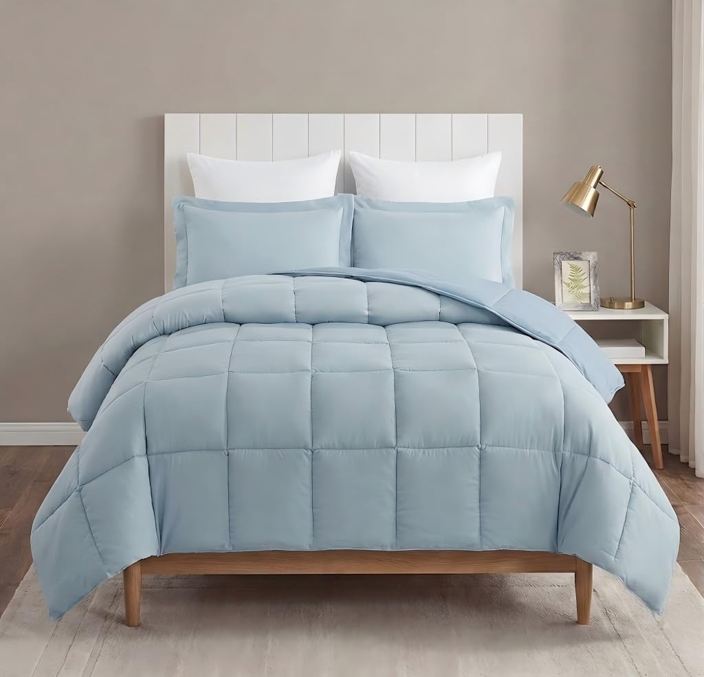 HIG 3pc Green Twin/Twin XL Bedding Comforter Set Duvet Insert Blanket