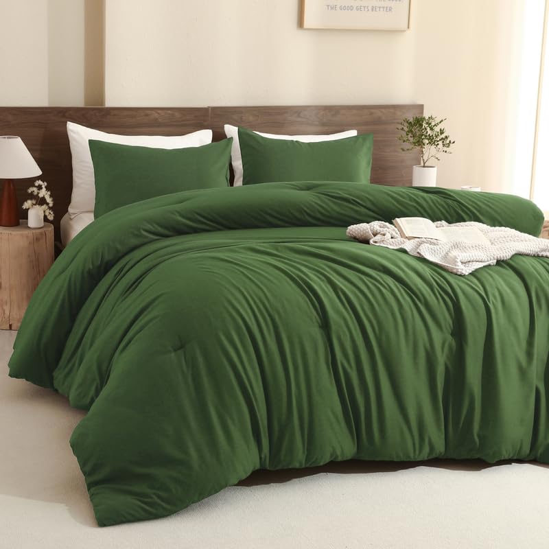 Paxrac Earthy Brown Comforter Full Size, Neutral 3 Pieces Comforter Set, Lightweight Solid Bedding Set, All Seasons Soft Fluffy Full Comforter Set (80x90In Comforter & 2 Pillowcases)