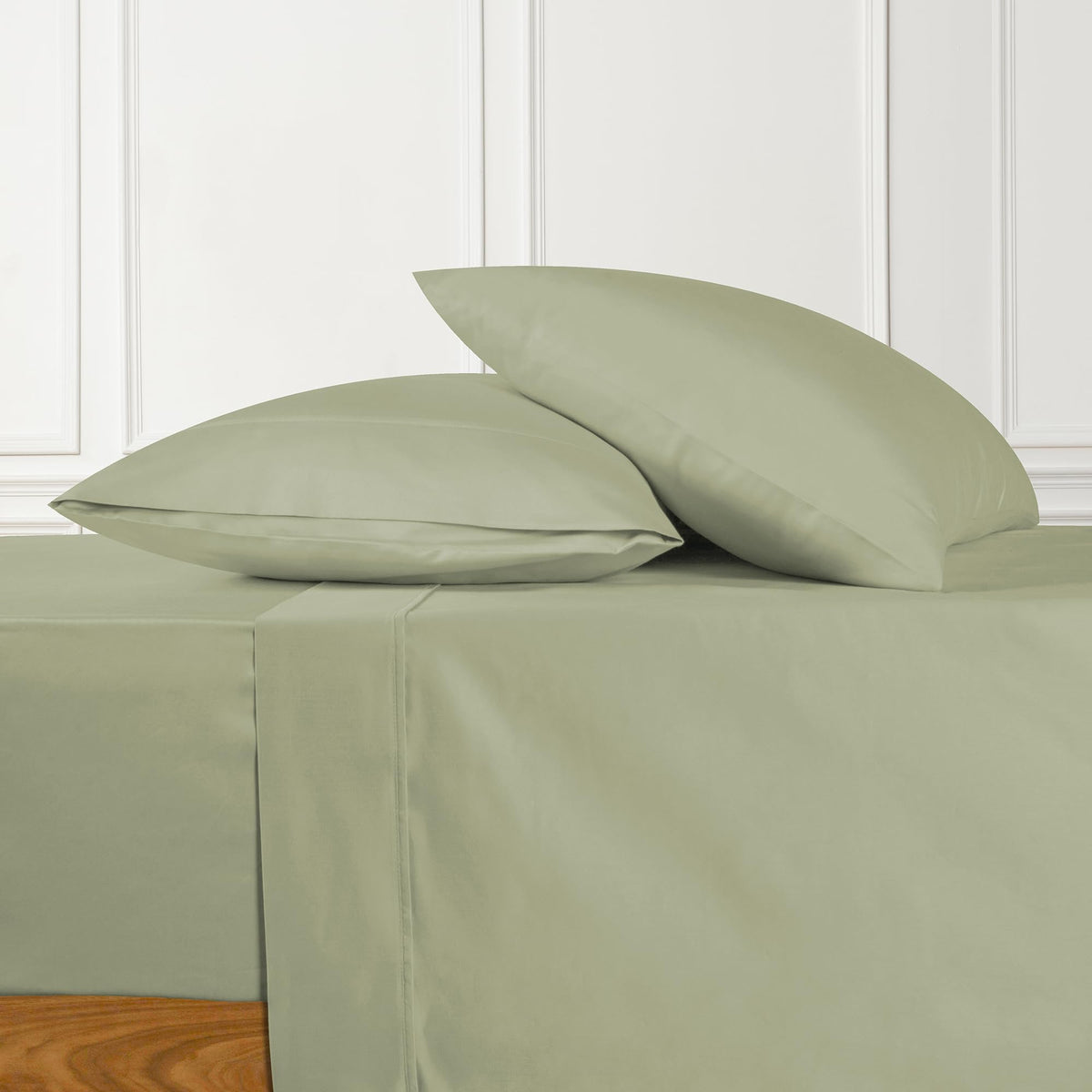 URBANHUT 100% Cotton Sheets King Size, for Everyday Use - White