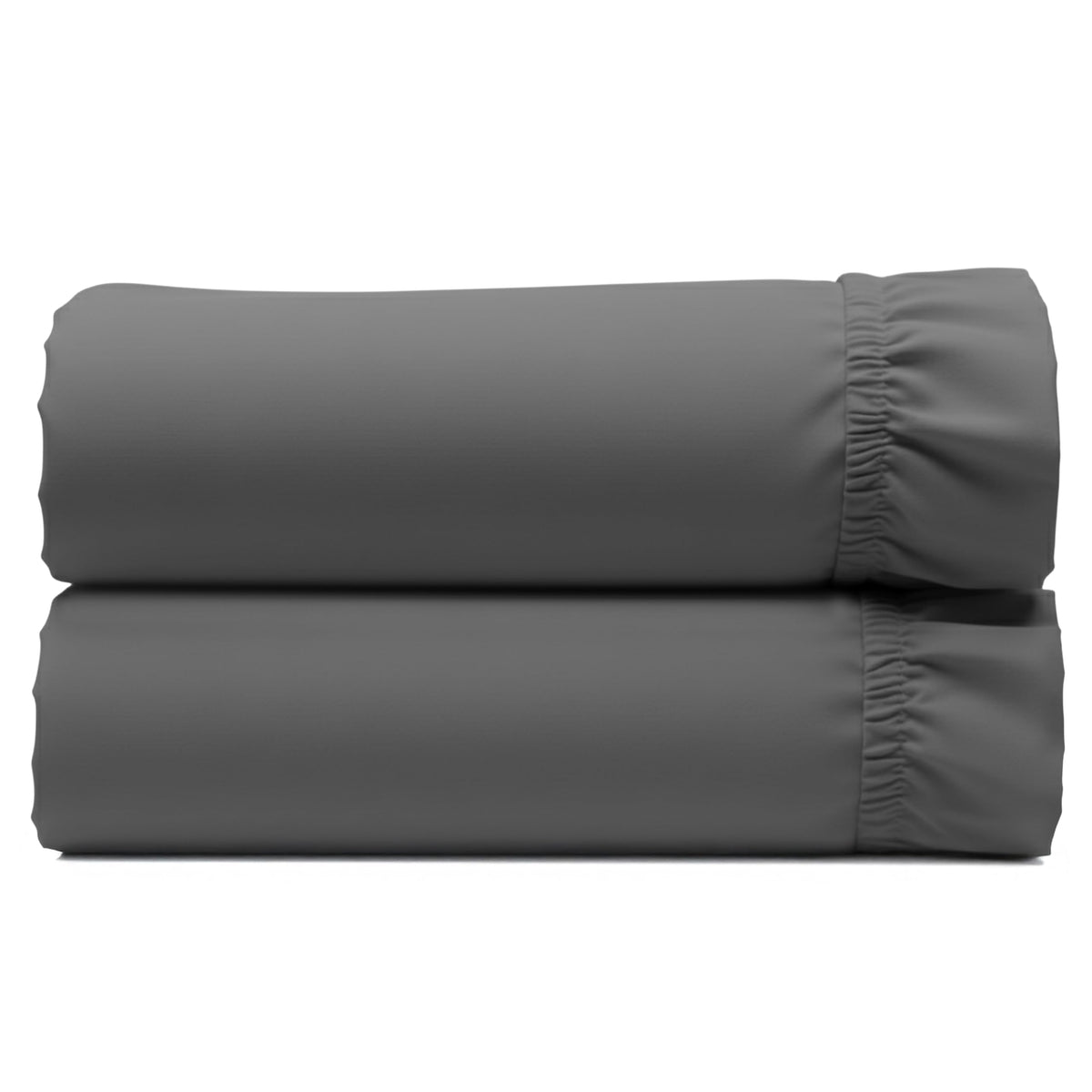 California Design Den Soft 100% Cotton Sateen Fitted Sheet Queen, White