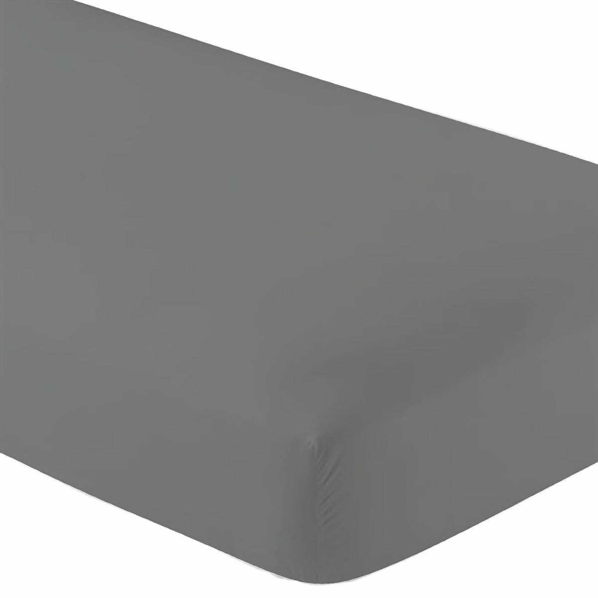 Full XL Microfiber Fitted Sheets, 2-Pack,15" Deep Pocket, Black