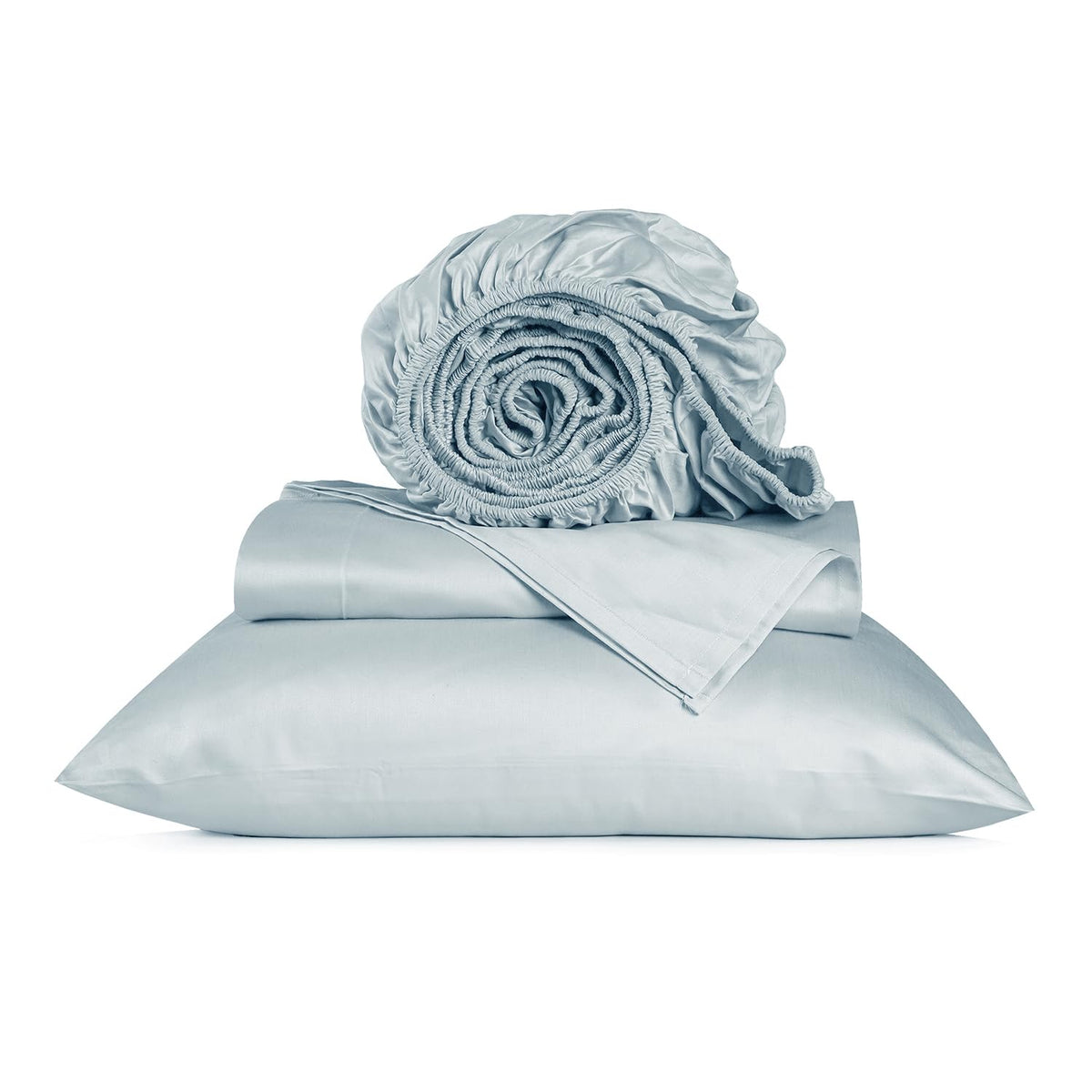 URBANHUT 100% Cotton Sheets King Size, for Everyday Use - White
