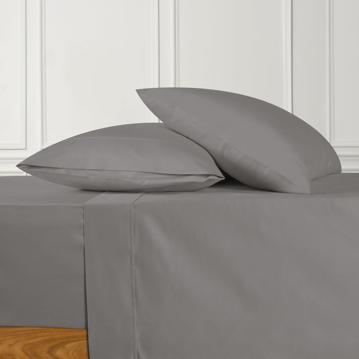 URBANHUT 100% Cotton Sheets King Size, for Everyday Use - White