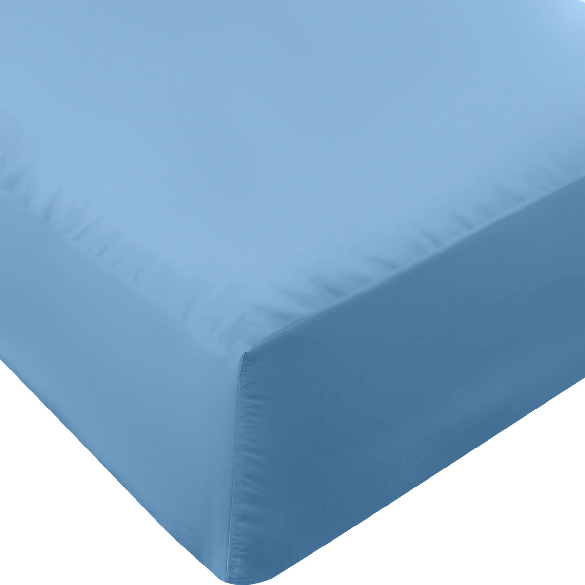 Queen Fitted Sheet, Ultra Soft Fits Up to 15 Inch Deep Pocket, White