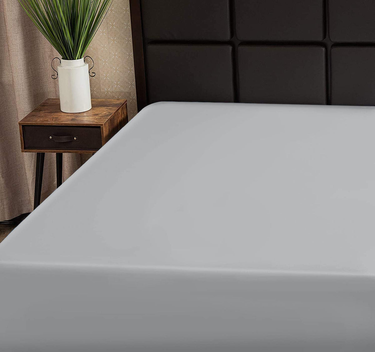 Superity Luxurious Hotel Quality Full XL Fitted Sheet 100% Cotton Ultra Soft, Skin-Friendly & Hypoallergenic Deep Pocket Fits 16 Mattress Easy Care & Snug Fit (Full XL Size -54 x 80)