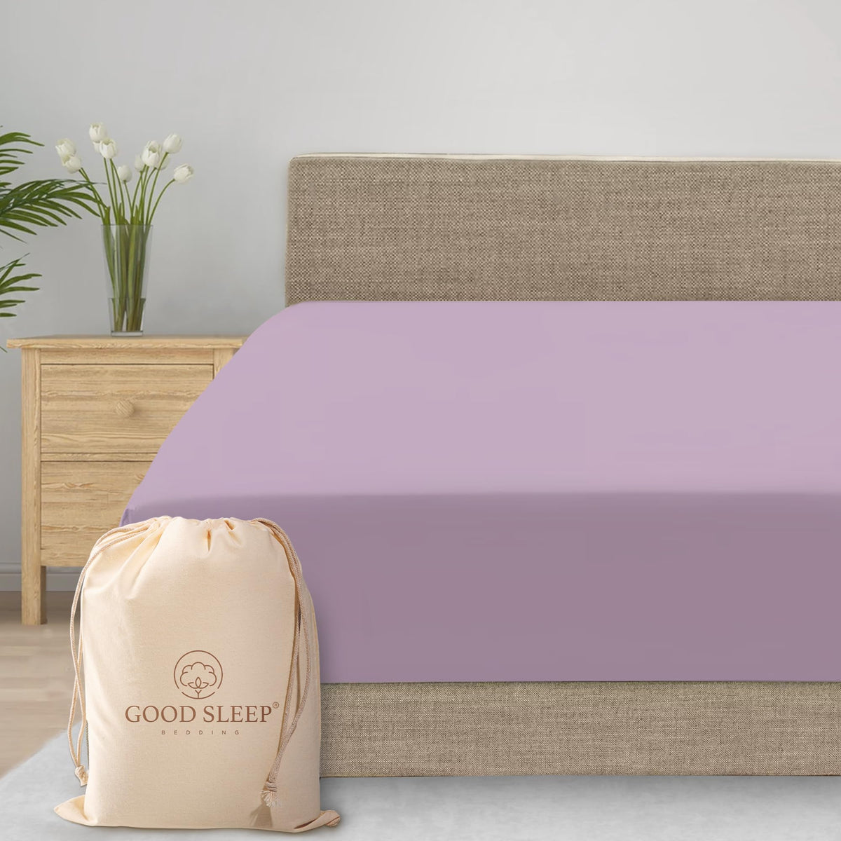 800 TC King Fitted Sheet Only, 100% Egyptian Cotton Fitted Sheet - White