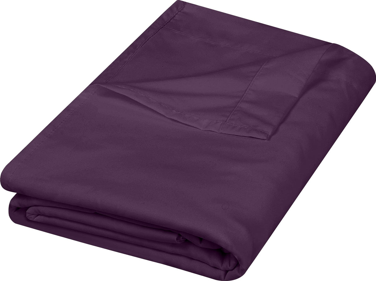 Queen Size Flat Sheet Only Pack of 6, Ultra Soft Hotel Sheets, White