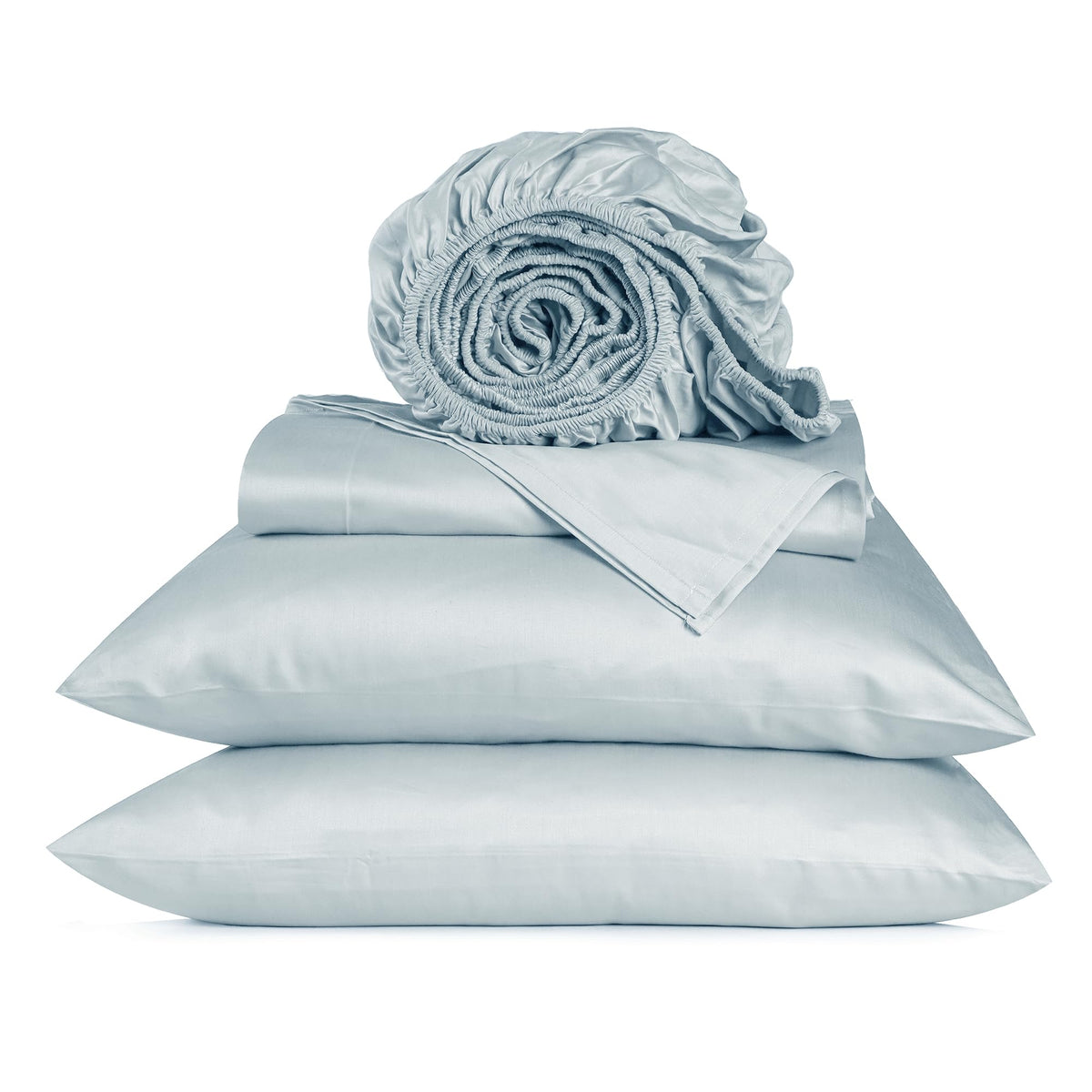 URBANHUT 100% Cotton Sheets King Size, for Everyday Use - White