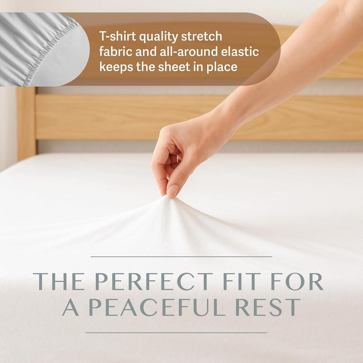 BLISSFORD 2 Pack Fitted Hospital Bed Sheets for Home Use, 36 x 84 x 12