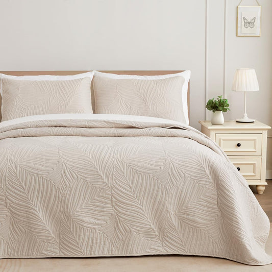 Exclusivo Mezcla Lightweight Full Queen Quilt Bedding Set, Soft Microfiber