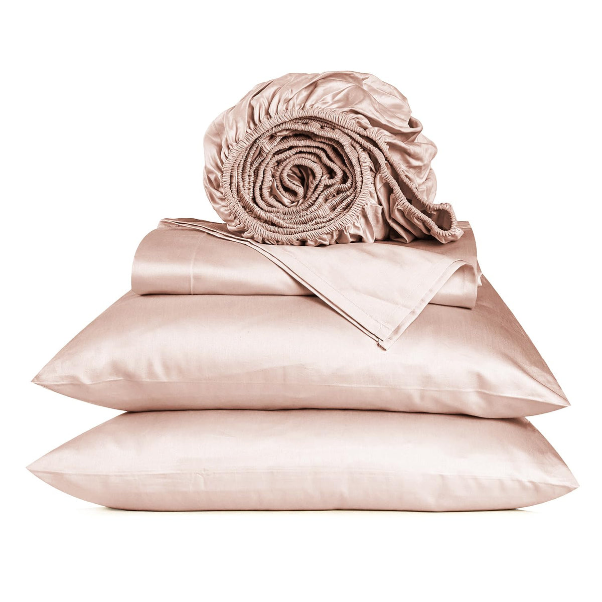 URBANHUT 100% Cotton Sheets King Size, for Everyday Use - White
