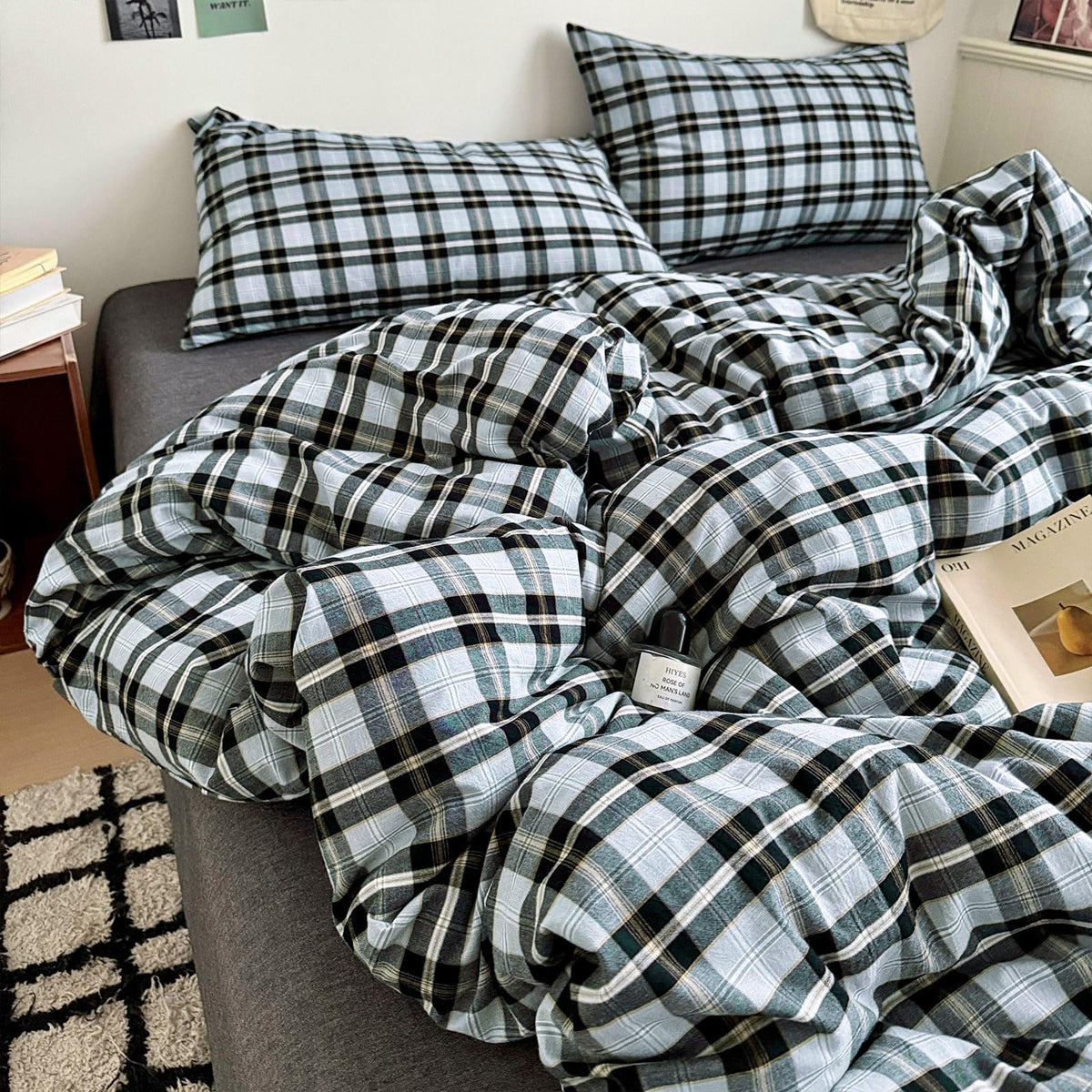 Purple Bedding Duvet Cover King 3 Pieces Pale Mauve Duvet Cover Boho Solid Bedding Set Luxury Soft Jersey Knit Cotton Comforter Cover with 2 Pillowcases Breathable Comfy Mauve Color Bedding Set