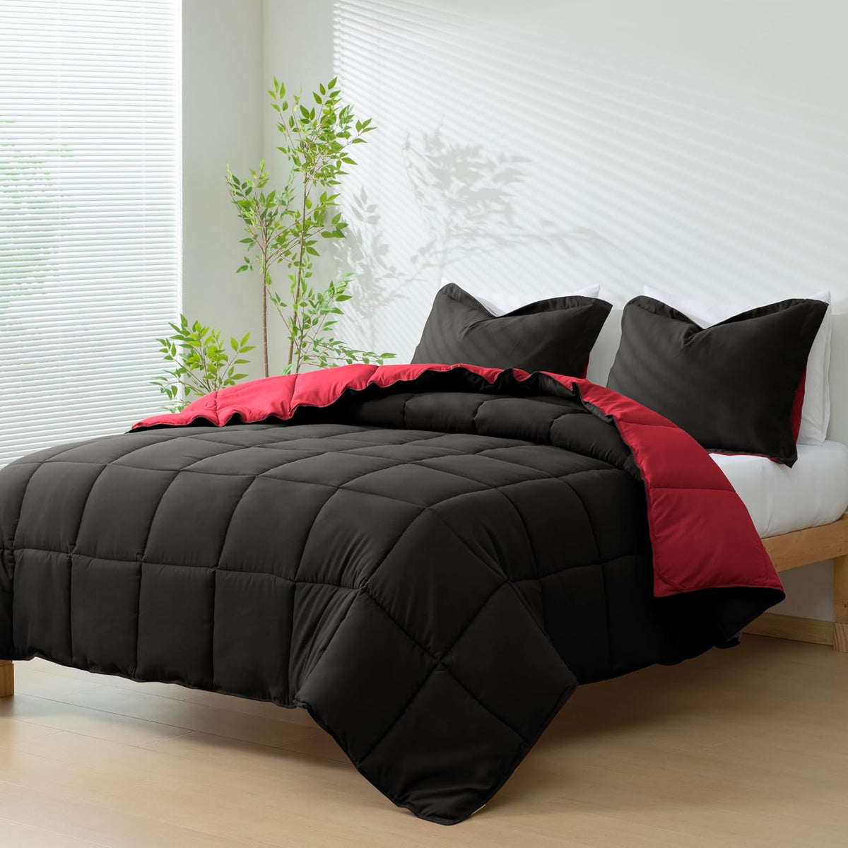 HIG 3pc Green Twin/Twin XL Bedding Comforter Set Duvet Insert Blanket