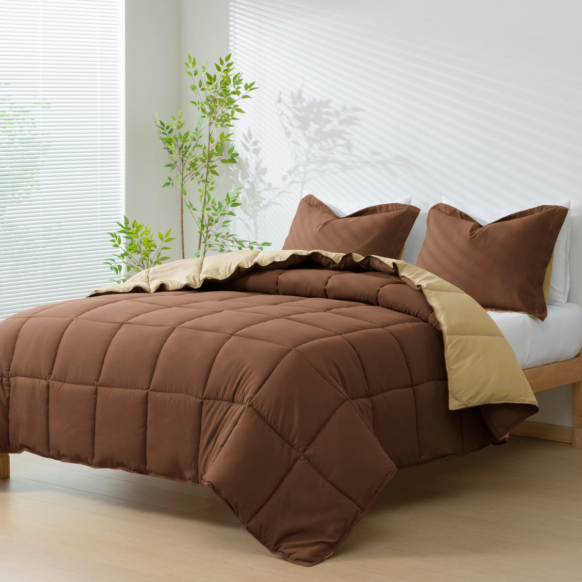 HIG 3pc Green Twin/Twin XL Bedding Comforter Set Duvet Insert Blanket
