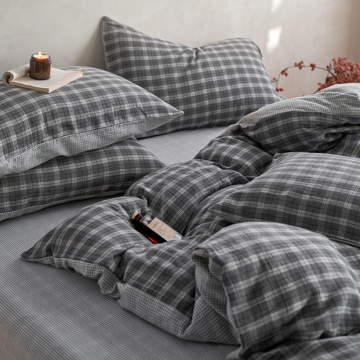 Purple Bedding Duvet Cover King 3 Pieces Pale Mauve Duvet Cover Boho Solid Bedding Set Luxury Soft Jersey Knit Cotton Comforter Cover with 2 Pillowcases Breathable Comfy Mauve Color Bedding Set