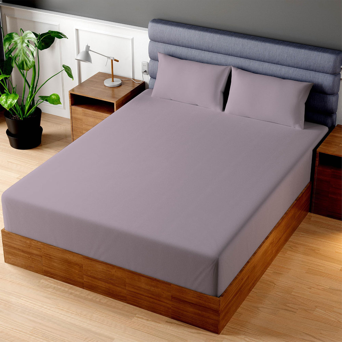 Superity Luxurious Hotel Quality Full XL Fitted Sheet 100% Cotton Ultra Soft, Skin-Friendly & Hypoallergenic Deep Pocket Fits 16 Mattress Easy Care & Snug Fit (Full XL Size -54 x 80)