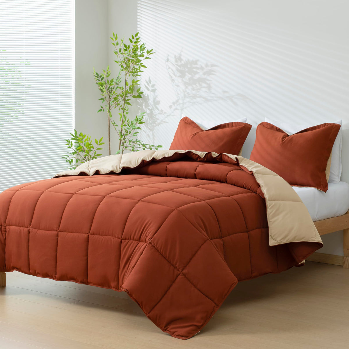 HIG 3pc Green Twin/Twin XL Bedding Comforter Set Duvet Insert Blanket