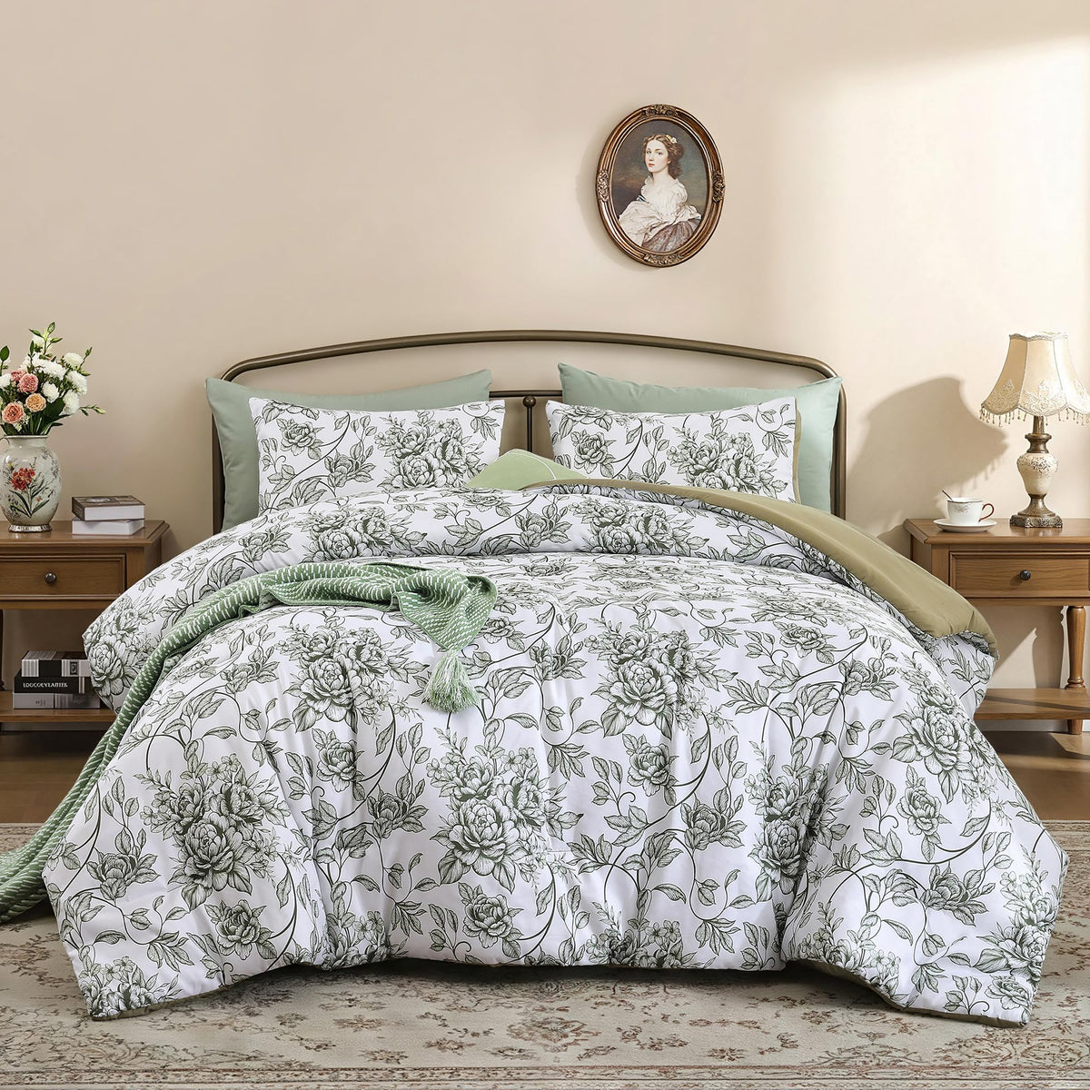 Cheetah Print Comforter Set Queen, Luxury Leopard Print Bedding, Blush