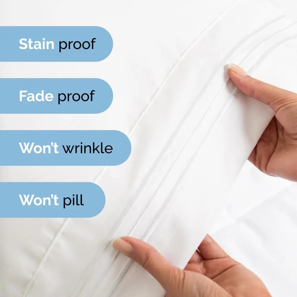 CGK | Soft Essentials Sheet Set – 4 Piece Sheet Set, Easily Fits 8-16 Inch Mattresses - Ultra Soft Wrinkle & Fade Resistant Fabric