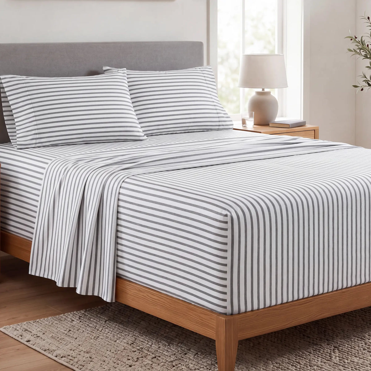 CGK | DeepFit Sheet Set – Extra Deep Pocket Sheet Set, Easily Fits 18-24 Inch Mattresses - Ultra Soft Wrinkle & Fade Resistant Fabric