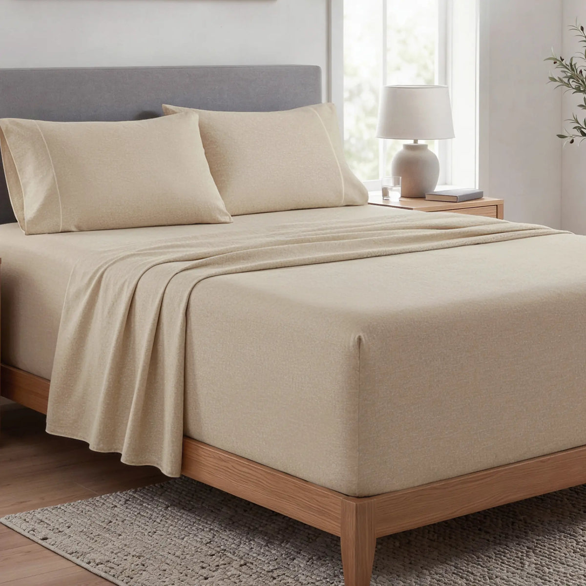 CGK | DeepFit Sheet Set – Extra Deep Pocket Sheet Set, Easily Fits 18-24 Inch Mattresses - Ultra Soft Wrinkle & Fade Resistant Fabric